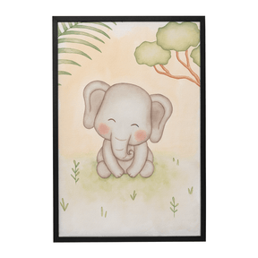 Quadro Decorativo Elefante | Daiane Barbosa - Meu Rodapé