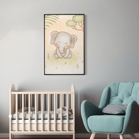 Quadro Decorativo Elefante | Daiane Barbosa - Meu Rodapé