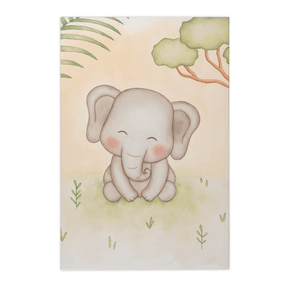 Quadro Decorativo Elefante | Daiane Barbosa - Meu Rodapé
