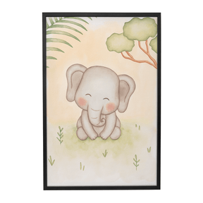 Quadro Decorativo Elefante | Daiane Barbosa - Meu Rodapé