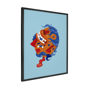 Quadro Decorativo Em Busca de Equilíbrio | Éder Minetto - Meu Rodapé