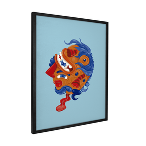 Quadro Decorativo Em Busca de Equilíbrio | Éder Minetto - Meu Rodapé