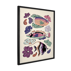 Quadro Decorativo Encanto marinho | Fernanda Schallen - Meu Rodapé