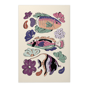 Quadro Decorativo Encanto marinho | Fernanda Schallen - Meu Rodapé