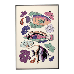 Quadro Decorativo Encanto marinho | Fernanda Schallen - Meu Rodapé