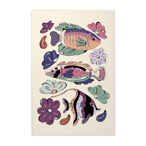 Quadro Decorativo Encanto marinho | Fernanda Schallen - Meu Rodapé