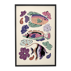 Quadro Decorativo Encanto marinho | Fernanda Schallen - Meu Rodapé