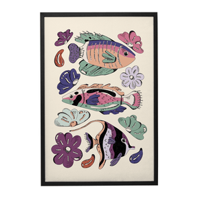 Quadro Decorativo Encanto marinho | Fernanda Schallen - Meu Rodapé