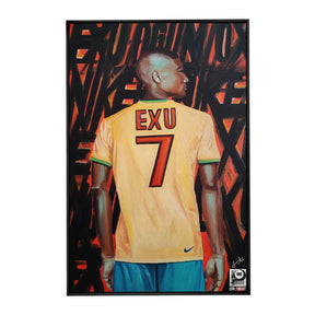 Quadro Decorativo Exu | Orilab - Meu Rodapé