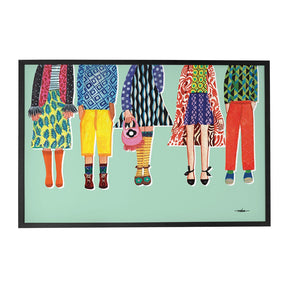 Quadro Decorativo Fashion | Marlowa - Meu Rodapé
