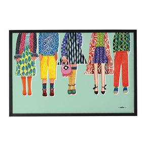 Quadro Decorativo Fashion | Marlowa - Meu Rodapé