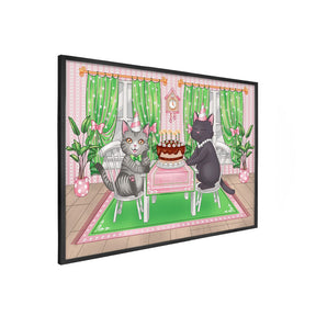 Quadro Decorativo Feliz Aniversário | Caroliitas - Meu Rodapé
