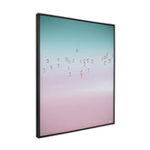 Quadro Decorativo Flamingos Uyini | Patricia Schussel Gomes - Meu Rodapé