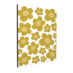 Quadro Decorativo Flores Amarelas 1 | Rafa Harger - Meu Rodapé
