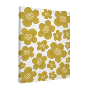 Quadro Decorativo Flores Amarelas 1 | Rafa Harger - Meu Rodapé