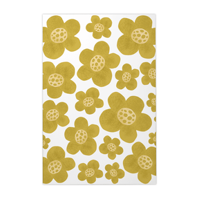 Quadro Decorativo Flores Amarelas 1 | Rafa Harger - Meu Rodapé