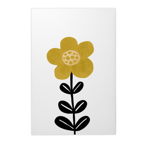 Quadro Decorativo Flores Amarelas 3 | Rafa Harger - Meu Rodapé