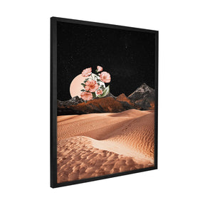 Quadro Decorativo Flores no Deserto | Gabriela Cidade Borges - Meu Rodapé