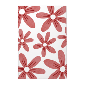 Quadro Decorativo Flores Vermelhas 1 | Rafa Harger - Meu Rodapé