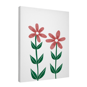 Quadro Decorativo Flores Vermelhas 3 | Rafa Harger - Meu Rodapé