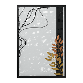 Quadro Decorativo Florescer em Meio ao Caos | Felipe Miconi - Meu Rodapé