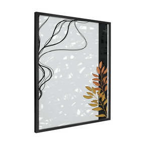 Quadro Decorativo Florescer em Meio ao Caos | Felipe Miconi - Meu Rodapé