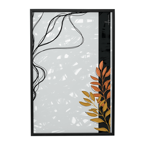 Quadro Decorativo Florescer em Meio ao Caos | Felipe Miconi - Meu Rodapé
