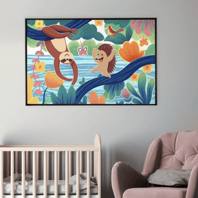 Quadro Decorativo Floresta Encantada 2 | Diogo Ladeira - Meu Rodapé