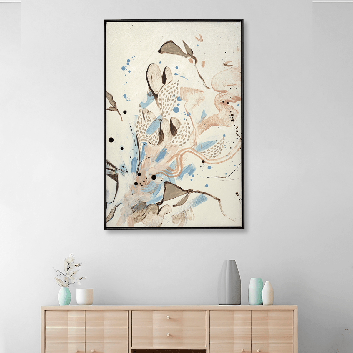 Quadro Decorativo Fluir 8 | Jéfi Zavarize - Meu Rodapé