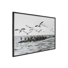 Quadro Decorativo Gaivotas | Patricia Schussel Gomes - Meu Rodapé