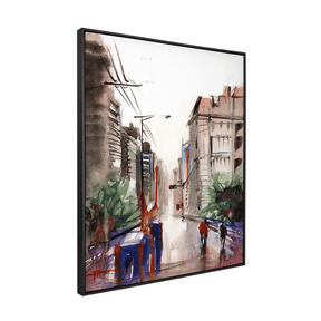 Quadro Decorativo Garoa em São Paulo | Rafael Pita - Meu Rodapé