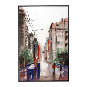 Quadro Decorativo Garoa em São Paulo | Rafael Pita - Meu Rodapé