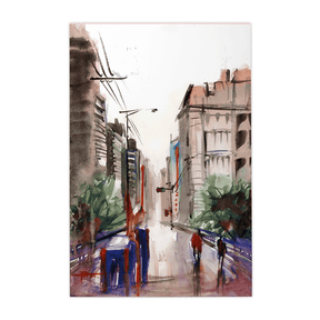 Quadro Decorativo Garoa em São Paulo | Rafael Pita - Meu Rodapé