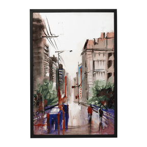 Quadro Decorativo Garoa em São Paulo | Rafael Pita - Meu Rodapé