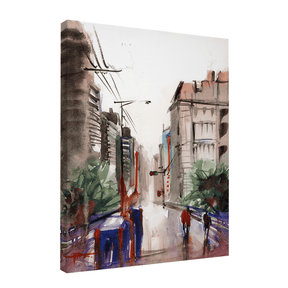 Quadro Decorativo Garoa em São Paulo | Rafael Pita - Meu Rodapé