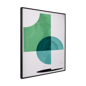 Quadro Decorativo Geométrico 1 | Ana Paula Rius - Meu Rodapé