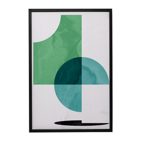 Quadro Decorativo Geométrico 1 | Ana Paula Rius - Meu Rodapé