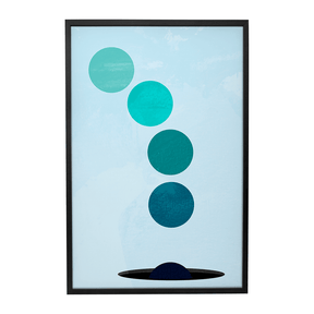 Quadro Decorativo Geométrico 3 | Ana Paula Rius - Meu Rodapé