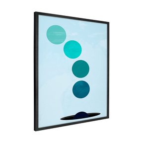 Quadro Decorativo Geométrico 3 | Ana Paula Rius - Meu Rodapé