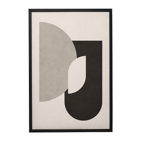 Quadro Decorativo Geométrico Minimalista 2 | Uillian Rius - Meu Rodapé