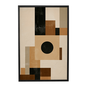 Quadro Decorativo Geométrico Minimalista 4 | Uillian Rius - Meu Rodapé