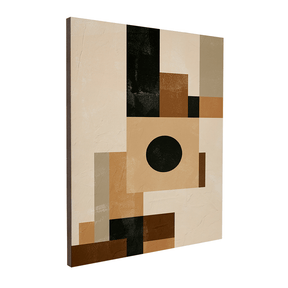 Quadro Decorativo Geométrico Minimalista 4 | Uillian Rius - Meu Rodapé