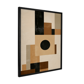 Quadro Decorativo Geométrico Minimalista 4 | Uillian Rius - Meu Rodapé