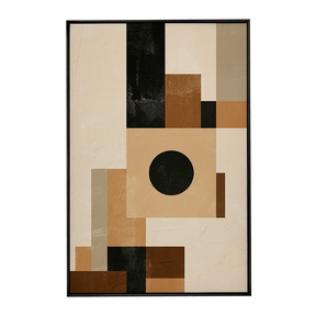 Quadro Decorativo Geométrico Minimalista 4 | Uillian Rius - Meu Rodapé