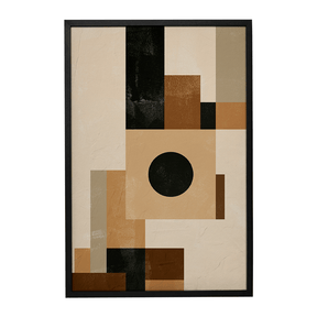 Quadro Decorativo Geométrico Minimalista 4 | Uillian Rius - Meu Rodapé
