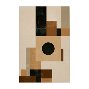 Quadro Decorativo Geométrico Minimalista 4 | Uillian Rius - Meu Rodapé