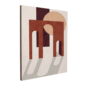 Quadro Decorativo Geométrico Minimalista 6 | Uillian Rius - Meu Rodapé