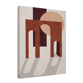 Quadro Decorativo Geométrico Minimalista 6 | Uillian Rius - Meu Rodapé