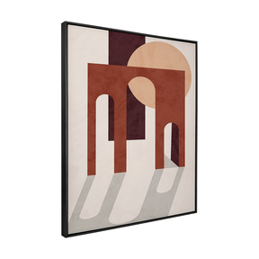 Quadro Decorativo Geométrico Minimalista 6 | Uillian Rius - Meu Rodapé