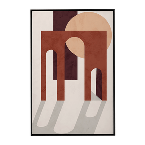 Quadro Decorativo Geométrico Minimalista 6 | Uillian Rius - Meu Rodapé